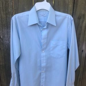 Vintage Christian Dior Chemises Mens M Shirt
